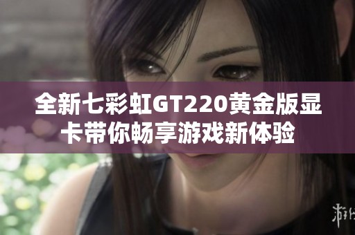 全新七彩虹GT220黄金版显卡带你畅享游戏新体验