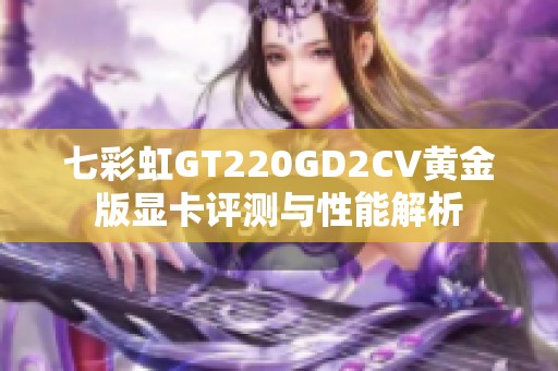 七彩虹GT220GD2CV黄金版显卡评测与性能解析