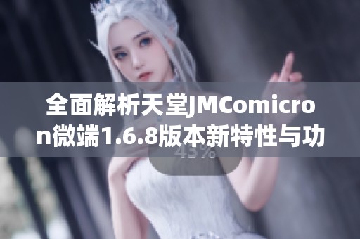 全面解析天堂JMComicron微端1.6.8版本新特性与功能介绍