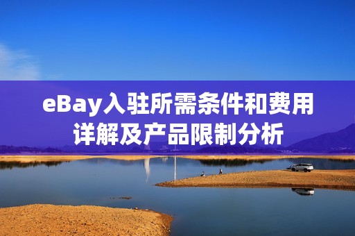 eBay入驻所需条件和费用详解及产品限制分析