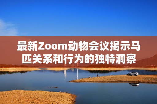 最新Zoom动物会议揭示马匹关系和行为的独特洞察