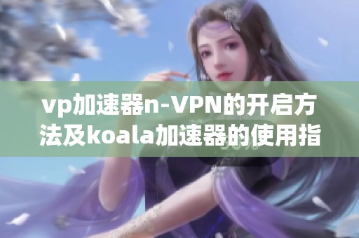 vp加速器n-VPN的开启方法及koala加速器的使用指南