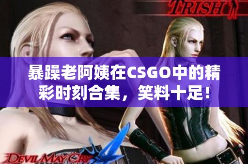 暴躁老阿姨在CSGO中的精彩时刻合集，笑料十足！