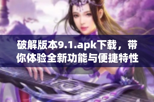 破解版本9.1.apk下载，带你体验全新功能与便捷特性