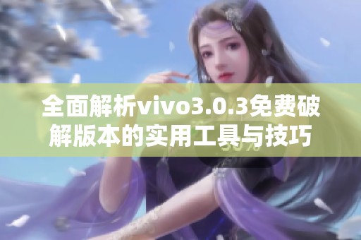 全面解析vivo3.0.3免费破解版本的实用工具与技巧