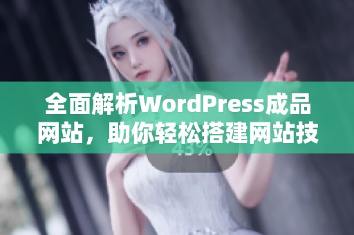 全面解析WordPress成品网站，助你轻松搭建网站技巧