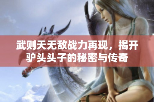 武则天无敌战力再现，揭开驴头头子的秘密与传奇