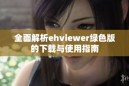 全面解析ehviewer绿色版的下载与使用指南