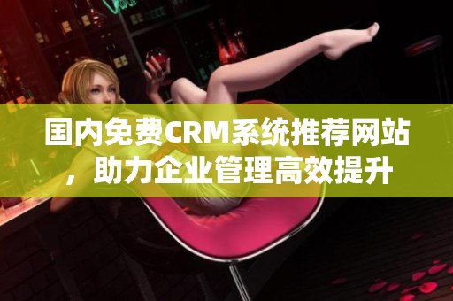 国内免费CRM系统推荐网站，助力企业管理高效提升