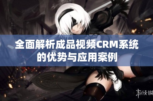 全面解析成品视频CRM系统的优势与应用案例