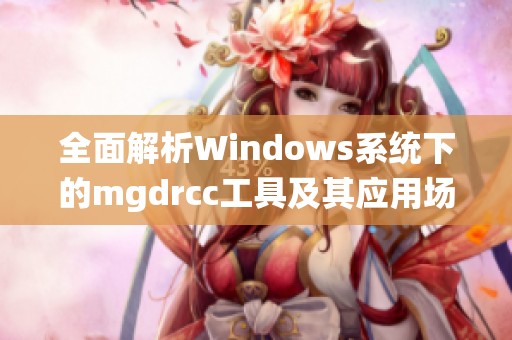 全面解析Windows系统下的mgdrcc工具及其应用场景