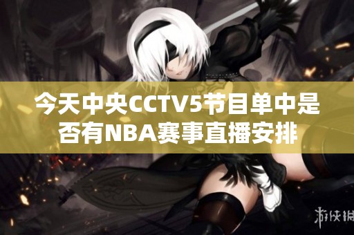 今天中央CCTV5节目单中是否有NBA赛事直播安排