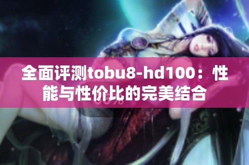 全面评测tobu8-hd100：性能与性价比的完美结合