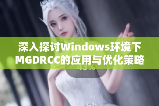 深入探讨Windows环境下MGDRCC的应用与优化策略