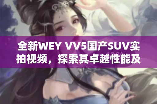 全新WEY VV5国产SUV实拍视频，探索其卓越性能及设计魅力