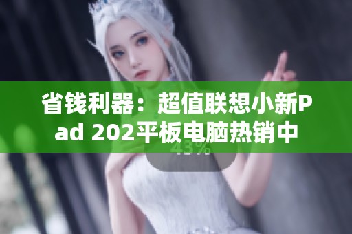 省钱利器：超值联想小新Pad 202平板电脑热销中