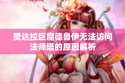 赞达拉巨魔德鲁伊无法访问法师塔的原因解析