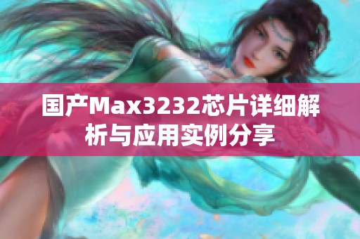 国产Max3232芯片详细解析与应用实例分享